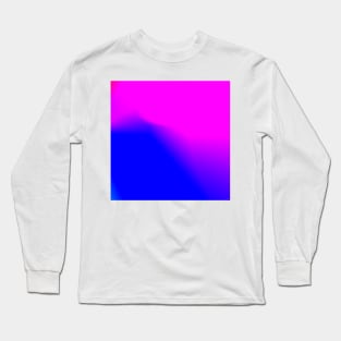 blue pink texture design Long Sleeve T-Shirt